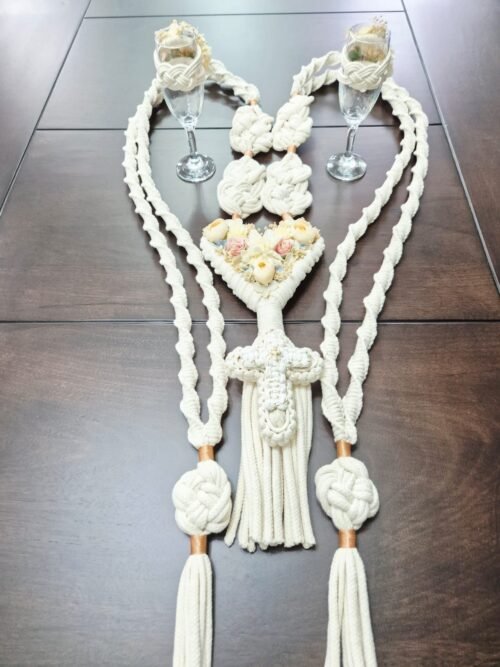 Lazo Ceremonial Tzilé de Macramé