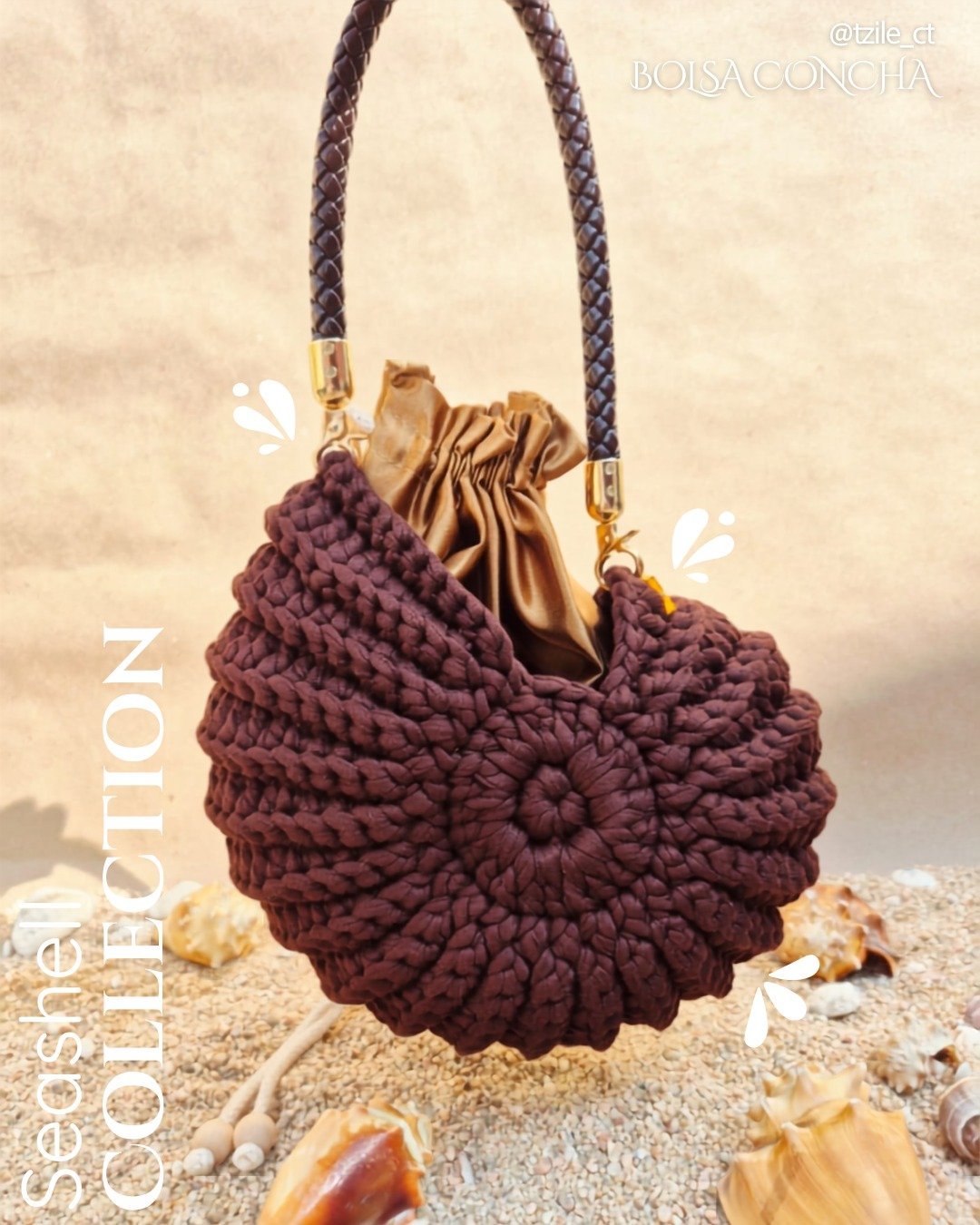 Bolsa Concha - Tzilé Macramé